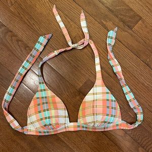Plaid bikini set